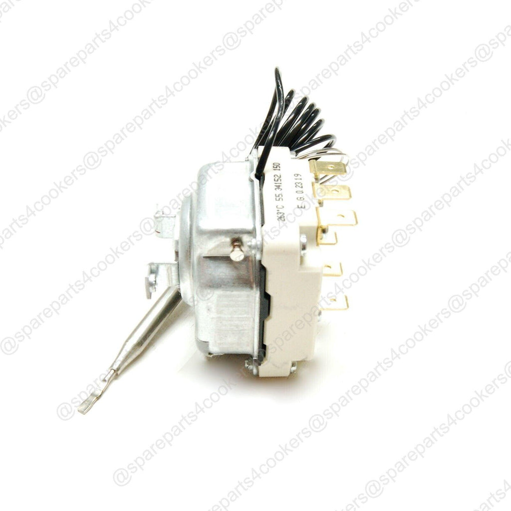 AGA Dual Control Oven Safety Thermostat: EGO 55.34152.150 263c AE4M231330 - spareparts4cookers.com