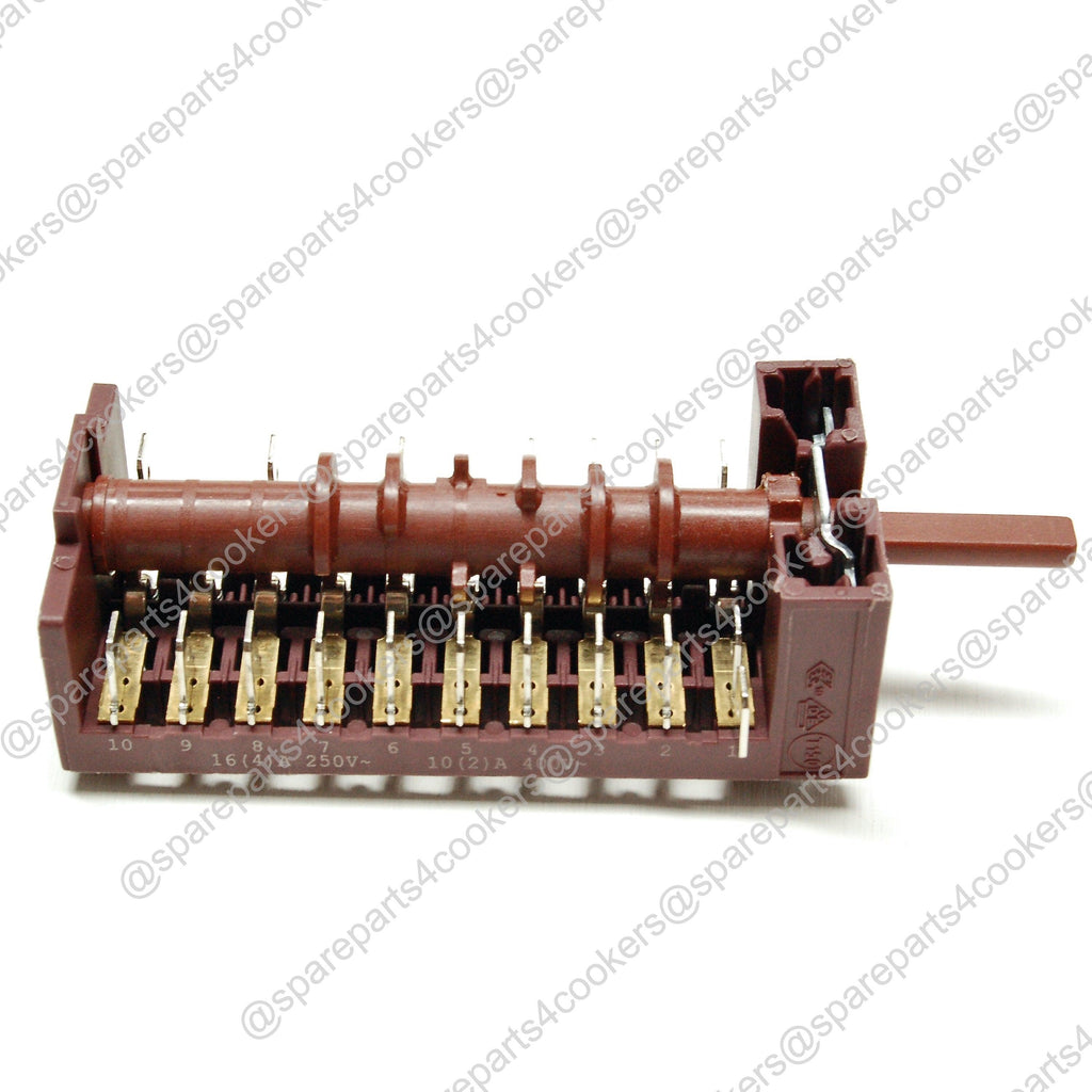 BRITANNIA / BERTAZZONI Main Oven Function Selector Switch BZ602061 602061 - spareparts4cookers.com