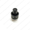 RANGEMASTER Classic Deluxe Thermostat Control Knob - Black/Chrome P051329 P037471 - spareparts4cookers.com