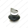 RANGEMASTER Genuine Toledo Cooker Control Knob - Matt / Chrome P030860 P051250 P024318 - spareparts4cookers.com