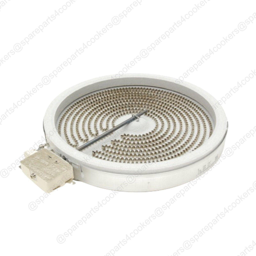 RANGEMASTER Medium Ceramic Hob Single Element 1800W EGO 10.58111.003 P027154 - spareparts4cookers.com