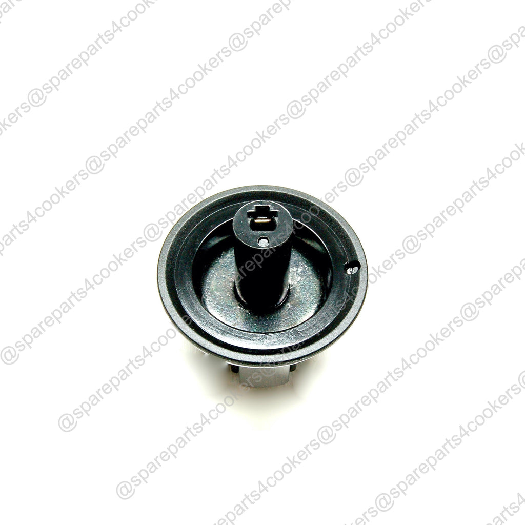 RANGEMASTER Professional Plus Gas Hob Control Knob Black & Chrome P040582 P059074 - spareparts4cookers.com