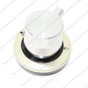 BORETTI Gas Hob Control Knob - Silver G3400608 - spareparts4cookers.com