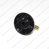 BRITANNIA Genuine Black and Brass Thermostat Control Knob G3610014 G/361/00/14 - spareparts4cookers.com