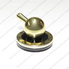 BRITANNIA Original 9 Function Type Black and Brass Control Knob SP-I/G3030014 - spareparts4cookers.com