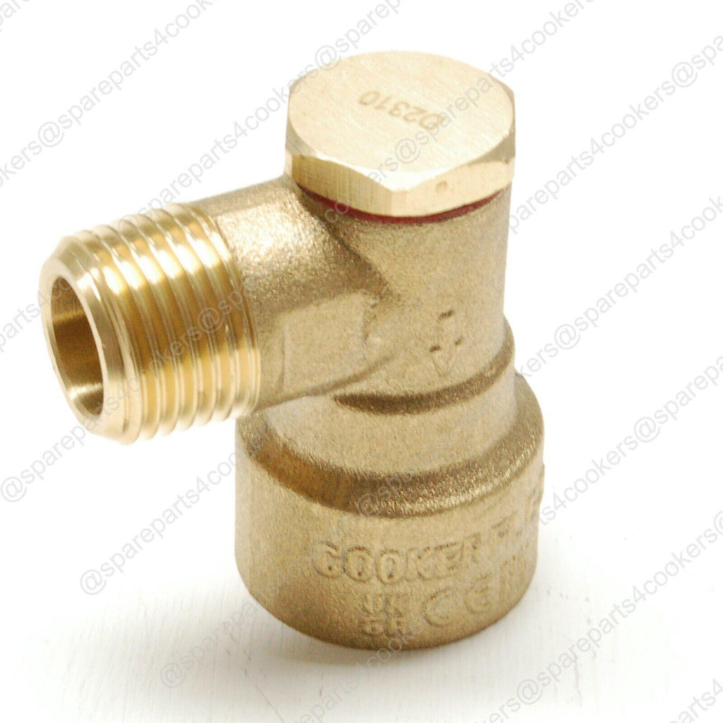 COOKERFLEX 1/2" Angle Bayonet UKCA/CE Socket NG and LPG - spareparts4cookers.com