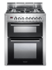 DeLonghi DDC 707 DF Modern 70cm Double cavity Gas Range Cooker Steel - spareparts4cookers.com