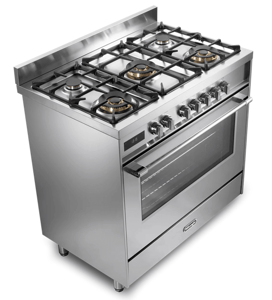 DeLonghi DSR 927 DFX Space Single cavity Dual Fuel Range Cooker Steel - spareparts4cookers.com