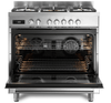 DeLonghi DSR 927 DFX Space Single cavity Dual Fuel Range Cooker Steel - spareparts4cookers.com