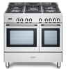 DeLonghi DTR 906 DF Modern Twin cavity dual fuel Range Cooker Steel - spareparts4cookers.com