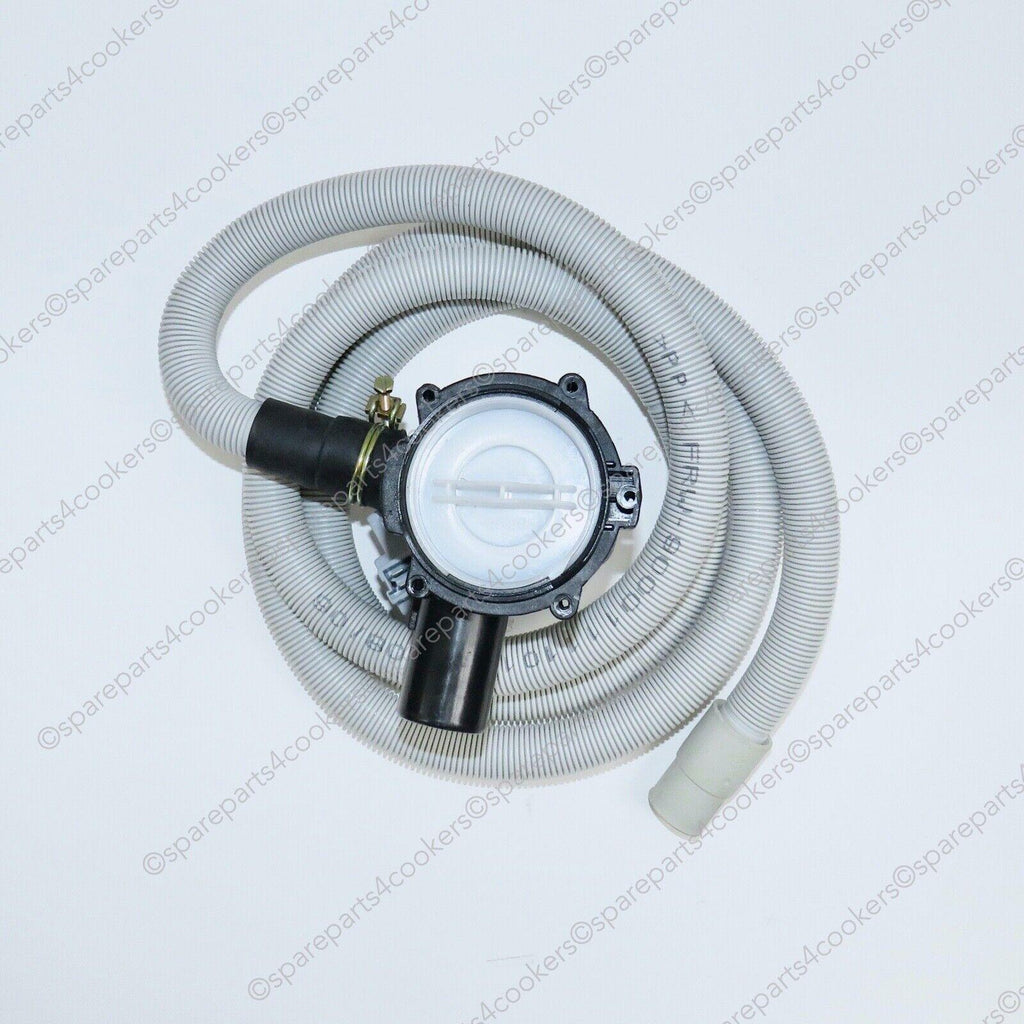 ELECTRUEPART Drain Pump Assembly EBS826/0108 957161 30W PMP991 with Drain Hose - spareparts4cookers.com