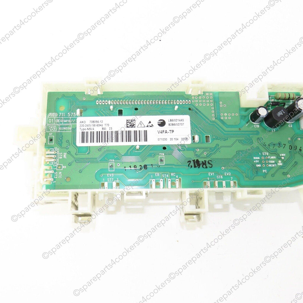 FAGOR Electronic Module Washing Machine AS0014715 LB6W214A5 B2B6W2707 4360620185 - spareparts4cookers.com