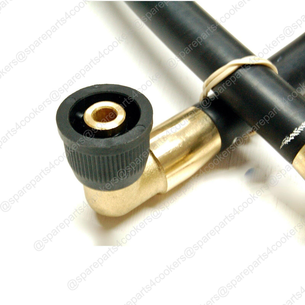 GAS COOKER HOSE 3FT 6" x 3/8" Micropoint NG - BS669-1 + BAYONET - spareparts4cookers.com