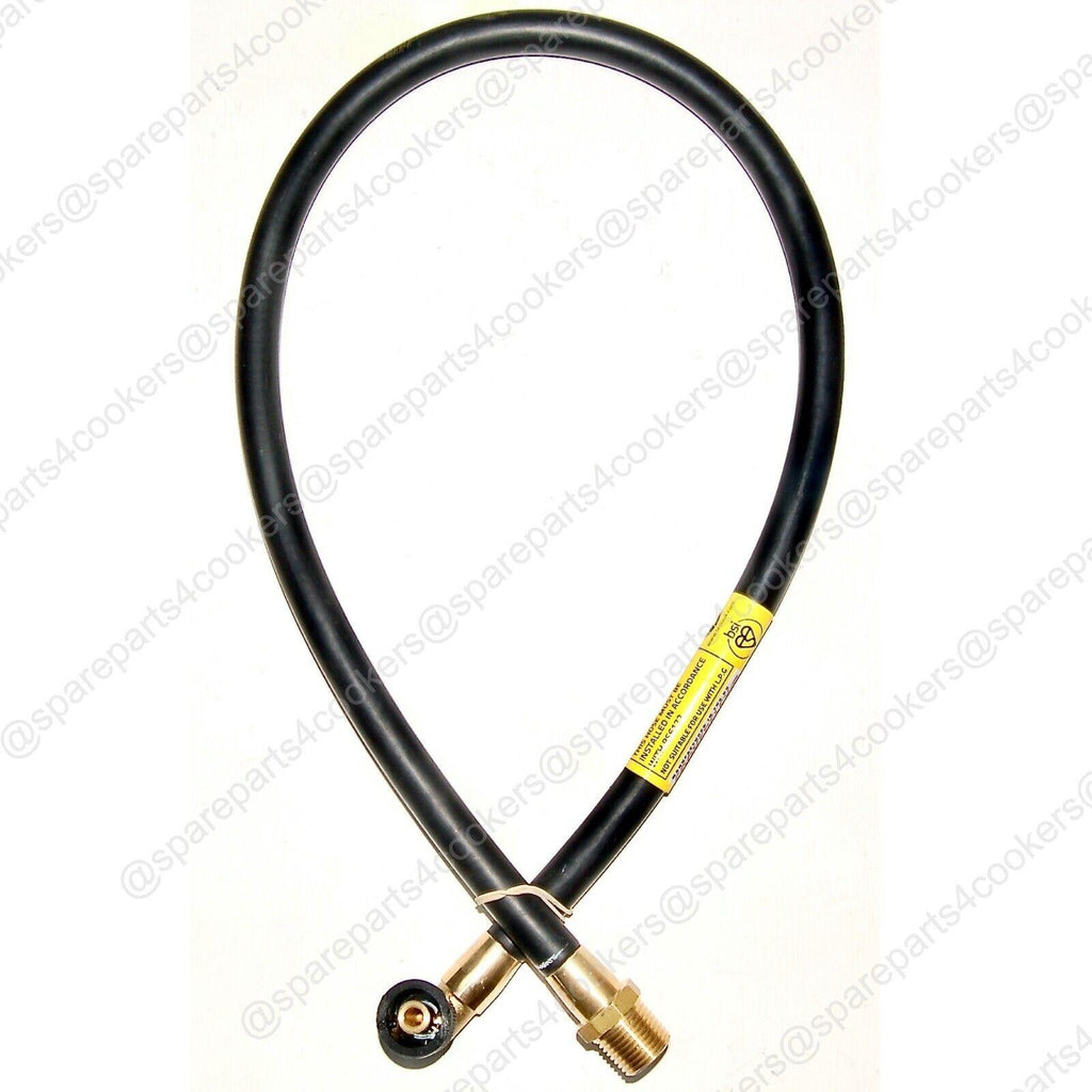 GAS COOKER HOSE 4FT x 3/8" Micropoint NG - BS669-1 - spareparts4cookers.com