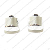 LEISURE Chrome Ignition  / Light Knobs P098103 x 2 - spareparts4cookers.com