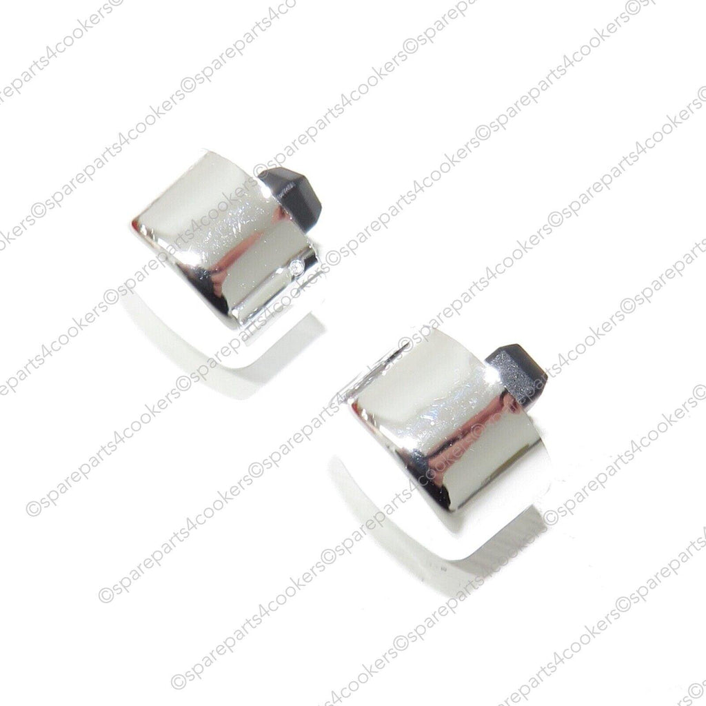 LEISURE Chrome Ignition  / Light Knobs P098103 x 2 - spareparts4cookers.com