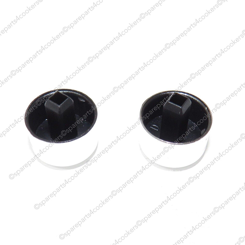 LEISURE Chrome Ignition  / Light Knobs P098103 x 2 - spareparts4cookers.com