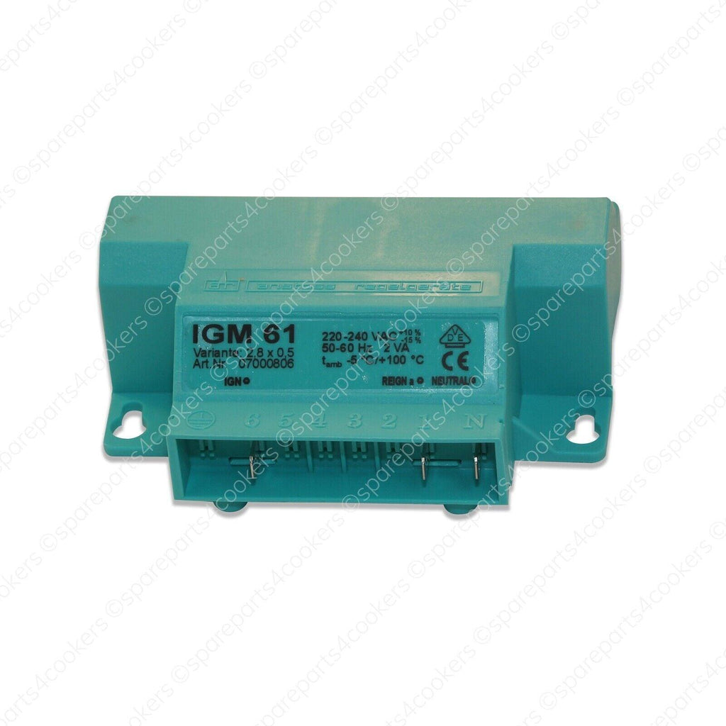 LEISURE  Ignition Unit / Spark Generator 268900016  IGM 61 - spareparts4cookers.com