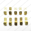 PIGGY BACK SPADE CONNECTOR / TERMINAL Male/Female 6.3mm Non-insulated Brass x 10 - spareparts4cookers.com