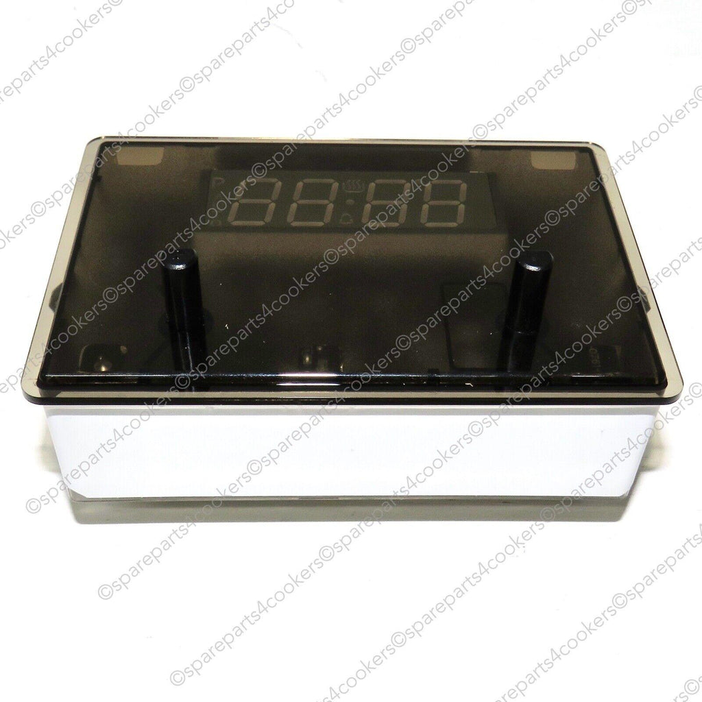 RANGEMASTER 2 Shaft Timer / Clock A063730 P063726 P033054 with Silver Knobs - spareparts4cookers.com