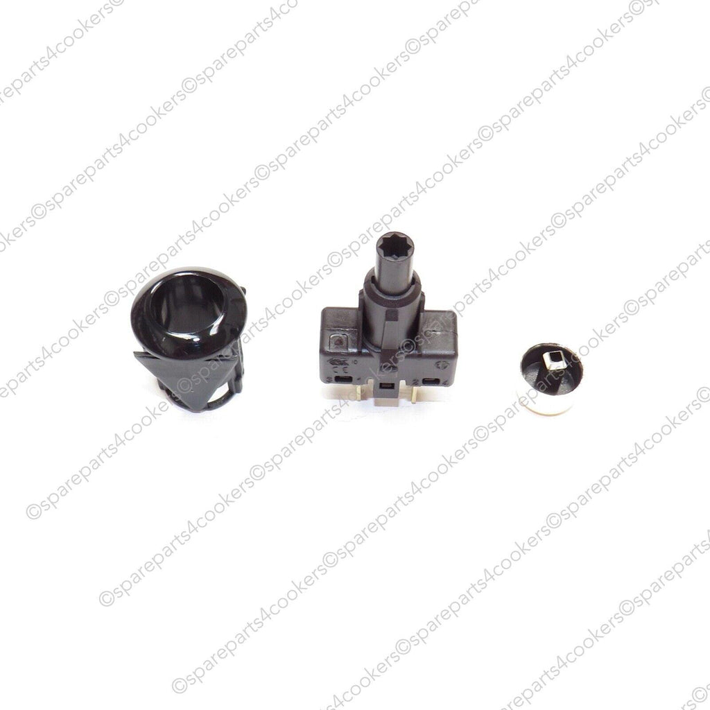 RANGEMASTER Genuine Ignition Switch and Button Gold A098527 - spareparts4cookers.com