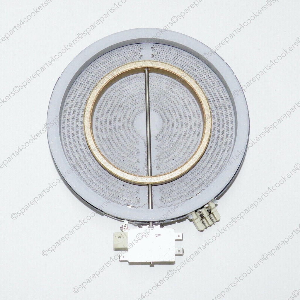 STOVES Hotplate Double Element  700w/1700w STV082201201 082201201 - spareparts4cookers.com