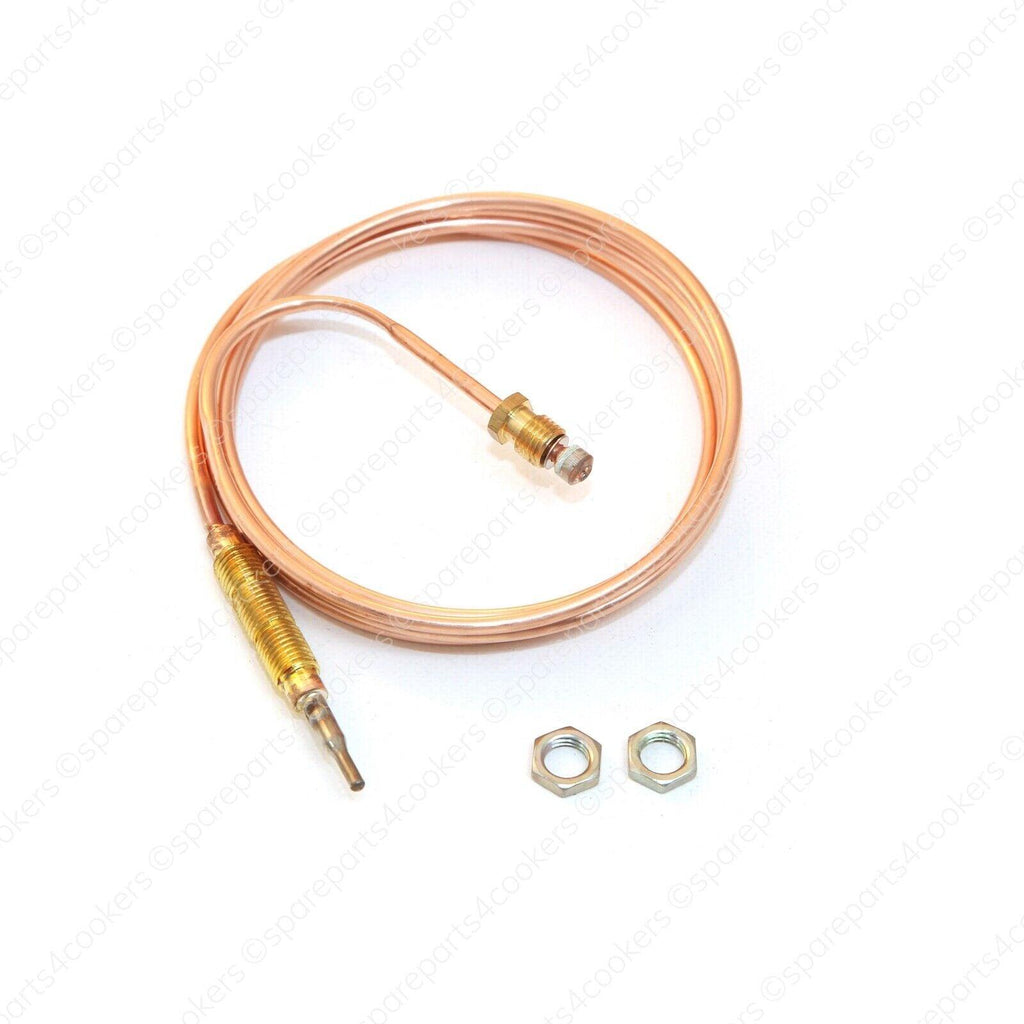 UNIVERSAL THERMOCOUPLE HIGH QUALITY 1500mm Long M8 Fits Many Cookers and Hobs - spareparts4cookers.com